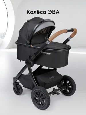 Коляска 2 в 1 Happy Baby Mommer Pro black - фото 1