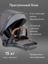 Коляска 2 в 1 Happy Baby Mommer Pro dark grey