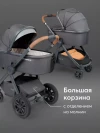 Коляска 2 в 1 Happy Baby Mommer Pro dark grey