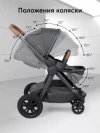 Коляска 2 в 1 Happy Baby Mommer Pro dark grey