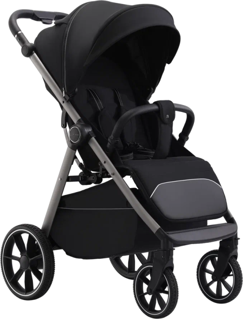 Коляска прогулочная Luxmom 730 черный с/р