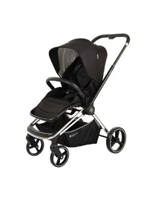 Коляска прогулочная Labala Raiz хром Black (02BLA)