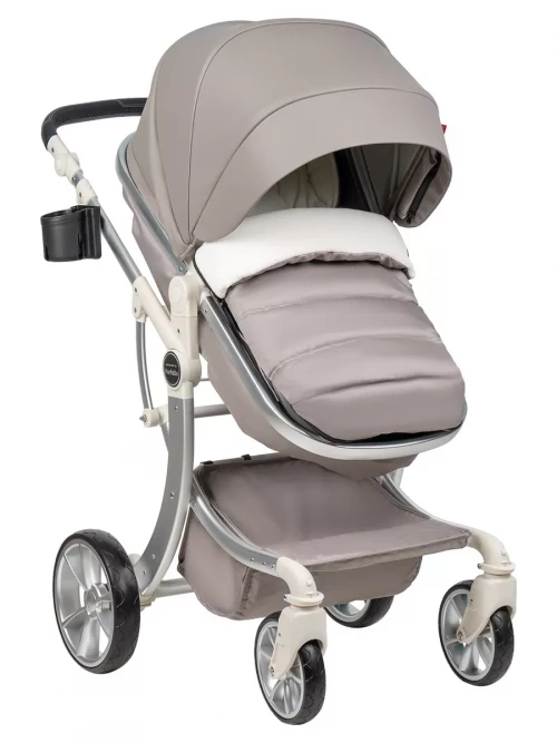 Коляска-трансформер Farfello Aimile Original Autumn 2 в 1 Cosmic Latte