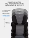 Автокресло Siger Смарт 2/3 (15-36кг) Серый