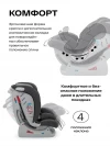 Автокресло Happy Baby Sandex 0/1/2/3 (0-36кг) Graphite