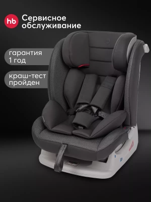 Автокресло Happy Baby Sandex 0/1/2/3 (0-36кг) Graphite