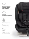 Автокресло Happy Baby Sandex 0/1/2/3 (0-36кг) Black
