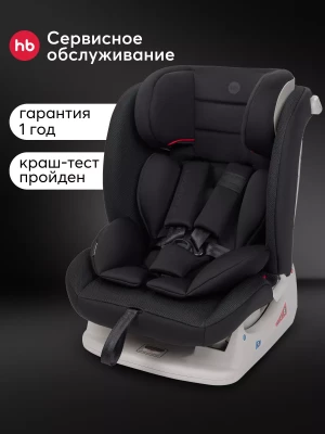 Автокресло Happy Baby Sandex 0/1/2/3 (0-36кг) Black