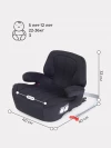 Бустер Rant Turbo  AY313 Isofix Active 2/3 (2-36 кг) Black