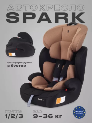 Автокресло Rant Basic Spark ZY10 1/2/3 (9-36 кг) Beige - фото 1