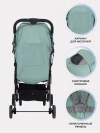 Коляска прогулочная Rant Basic Uno RA350 Ocean green