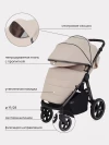 Коляска прогулочная Rant Caspia 2.0 RA100 Beige