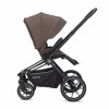 Коляска 2 в 1 Labala Raiz черная рама Choco brown