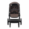 Коляска 2 в 1 Labala Raiz черная рама Choco brown
