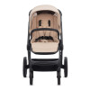 Коляска 2 в 1 Labala Raiz черная рама Sand beige