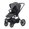 Коляска 2 в 1 Labala Raiz черная рама Stone grey