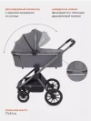Коляска 3 в 1 Rant Falcon RA098 Grey
