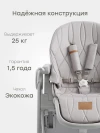 Стул для кормления Happy Baby Berny Lux New Grey