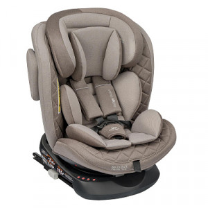 Автокресло Indigo Smart isofix 0/1/2/3 (0-36 кг) бежевый-коричневый