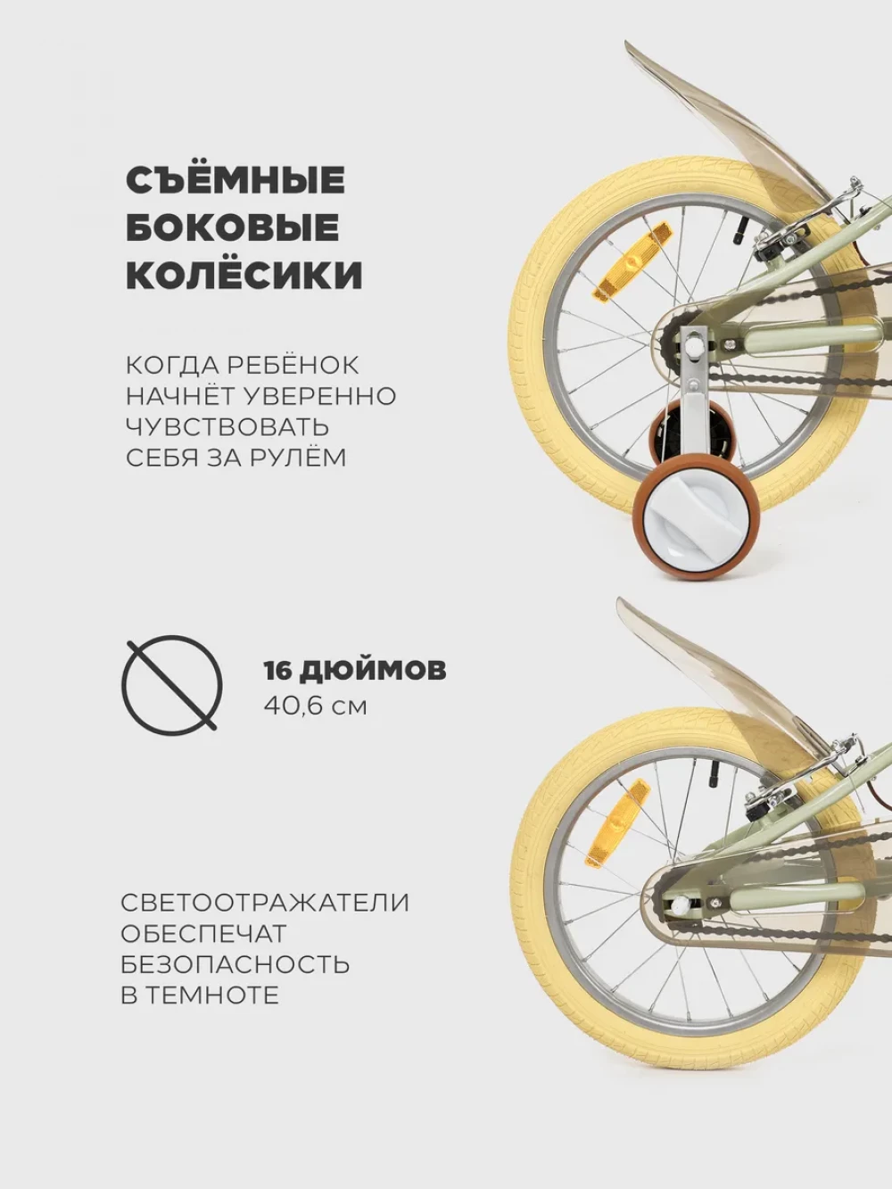 Велосипед Rant Vintage 16 мятный 