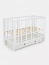 Кроватка Rant Indy Box с маятником 120*60 Cloud White