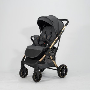 Коляска прогулочная Ining Baby F7 Pro Dark Grey - фото 1