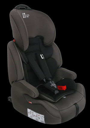 Автокресло Еду-Еду KS 575 Isofix 1/2/3 (9-36кг) Level One graphite
