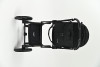 Коляска 2 в 1 Ining Baby KR350 black 