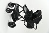 Коляска 2 в 1 Ining Baby KR350 black 