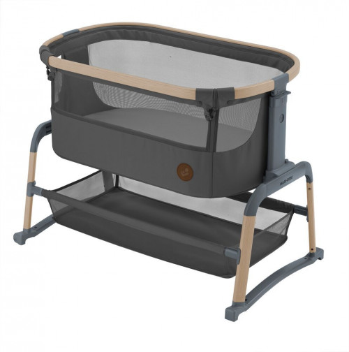 Колыбель-качели Maxi-Cosi Iora AIR Beyond Graphite ECO/графитовый (c колесами) - фото 1