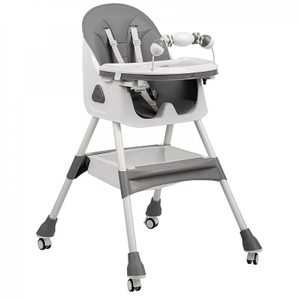 Стул для кормления Indigo Corn темно-серый