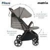 Коляска прогулочная Pituso Matrix PU Graphite