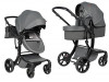 Коляска-трансформер Aimile PRO 2 в 1 Dark Grey 