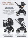 Коляска 3 в 1 Farfello Belleza 2024 Pearl