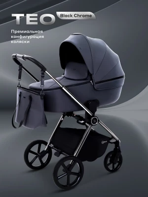 Коляска 2 в 1 Rant Teo RA122 Graphite - фото 1