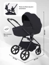 Коляска 2 в 1 Rant Teo RA122 Black