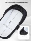 Коляска 2 в 1 Rant Teo RA122 Black