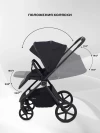 Коляска 2 в 1 Rant Teo RA122 Black