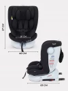 Автокресло Rant Drive isofix LB619 0/1/2/3 (0-36 кг) Black