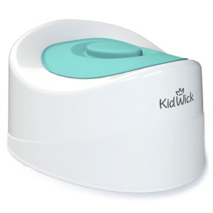 Горшок Kidwick Мини белый/бирюзовый