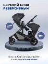 Коляска для двойни Farfello Silva Duo Black