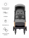Коляска прогулочная Carrello Cross CRL-5523 Owl Grey