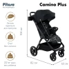 Коляска прогулочная Pituso Camino Black