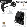 Коляска прогулочная Pituso Camino Black