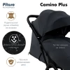 Коляска прогулочная Pituso Camino Black