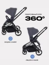 Коляска прогулочная MOWBaby Finch MB105 Graphite