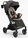 Коляска прогулочная Happy Baby Lynn black & flora