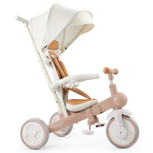Велоколяска Happy Baby Mercury Pro beige
