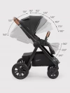 Коляска 2 в 1 Happy Baby Mommer Pro Nova black