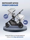 Коляска для двойни Farfello Silva Duo Light Grey 
